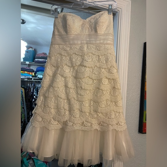 Wedding/Vow Renewal Dress - Picture 1 of 7